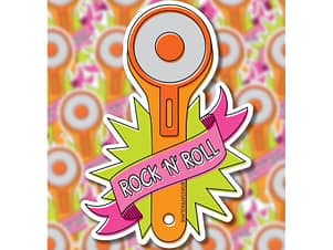 Rock-n-Roll Rotary Cutter Stickers By Shayla Wolf