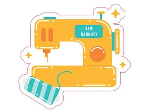 Sew Naughty Stickers By Heather Valentine