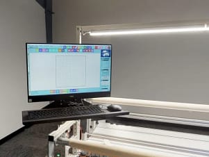 Keyboard And Mouse Tray for Innova Longarm Sewing Machines with Computer Control by Innova