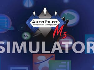 Software Simulator for Innova AutoPilot Mach 3 Longarm Quilting Software by Innova