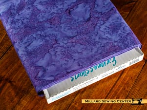 Cotton Fabric, 43/44″ Batiks Hand-Dyed in Grape Soda by Riley Blake