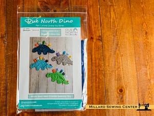 Due North Dino Toy Pattern Kit by Kate Bierle