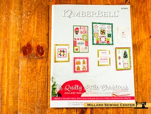 A Quilty Little Christmas Gallery Wall, Machine Embroidery Designs by Kimberbell