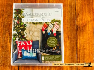 Kimberbell Curated: Home for the Holidays Machine Embroidery USB by Kimberbell