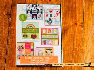 Mini Quilts, Vol. 1: January - June, Machine Embroidery Designs by Kimberbell