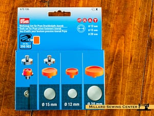 Vario Tool Set for 12mm, 15mm, & 20mm Snaps by Prym