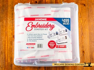 Embroidery Starter Kit by Janome