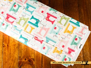 Cotton Fabric, 57"/58" Wide My Happy Place™ in Cloud a Lori Holt Design by Riley Blake Designs