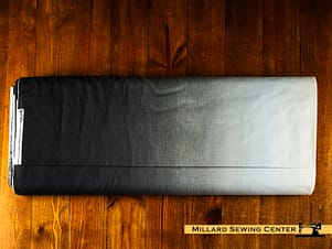 Cotton Fabric, 44"/45" Wide Gelato™ in Gelato Dark Grey/White by Maywood Studio