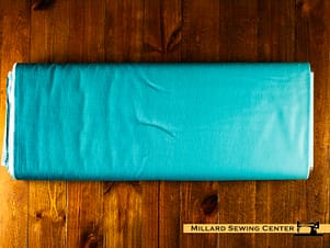 Cotton Fabric, 44"/45" Wide Gelato™ in Gelato Deep Aqua/Pale Aqua by Maywood Studio