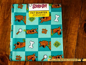 Cotton Fabric, Fat Quarter Single, Scooby-Doo by Camelot