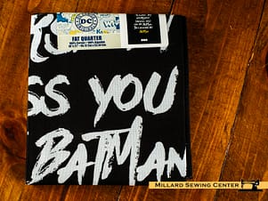 Cotton Fabric, Fat Quarter Single, Batman Refreshed by Camelot