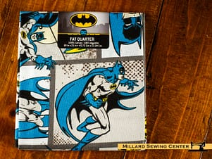 Cotton Fabric, Fat Quarter Single, Batman Refreshed by Camelot