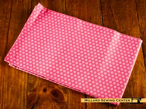 Cotton Fabric, 44″/45″ Wide Kimberbell Basics in Pink HoneyComb by Maywood Studio