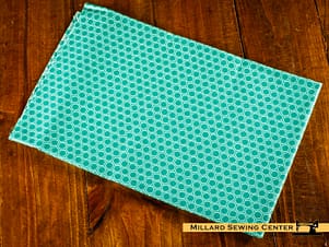 Cotton Fabric, 44″/45″ Wide Kimberbell Basics in Teal HoneyComb by Maywood Studio