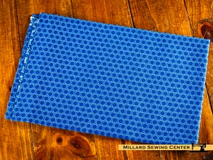 Cotton Fabric, 44″/45″ Wide Kimberbell Basics in Blue HoneyComb by Maywood Studio