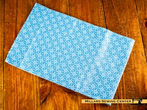 Cotton Fabric, 44″/45″ Wide Kimberbell Basics in Blue Tufted by Maywood Studio