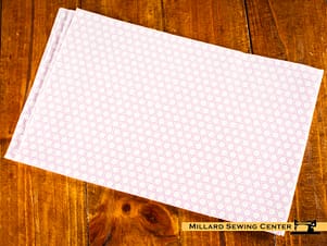 Cotton Fabric, 44″/45″ Wide Kimberbell Basics in Violet HoneyComb by Maywood Studio