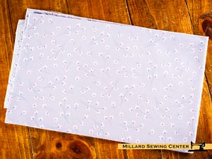 Cotton Fabric, 44″/45″ Wide Kimberbell Basics in Violet Pretty Petals by Maywood Studio