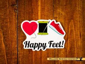 Sticker, Happy Feet by Bucklebee