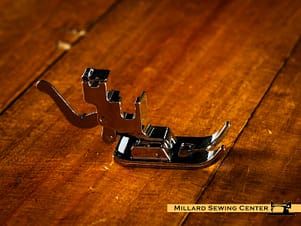 Zig Zag Foot With Shank Adapter for Low Shank Sewing Machines