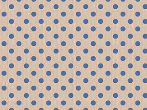Cotton Fabric, 44" Wide in Woven Polkadot Blue by Tilda