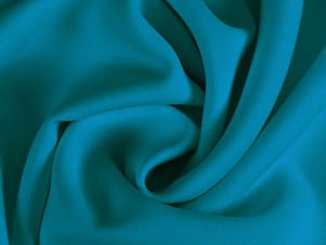 Polyester Fabric, 60″ Wide Grandstand Gabardine in Teal by EESCO