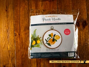 Punch Needle Embroidery Kit, You're the Zest by Kimberbell