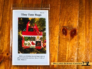 Tiny Tote Bags Pattern, Designed by Joyce Minnis by Quilt Woman