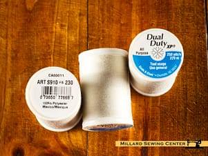 Dual Duty XP 250yds in Silver by Coats & Clark