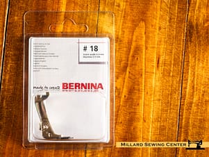 Button Sew On Foot #18 for Bernina Sewing Machines