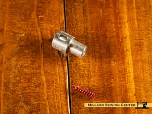 Shank Adapter with Low Tension Spring for Use Of Quick Change Feet by Innova