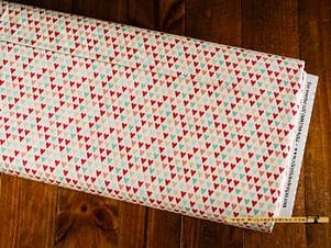 Woven Cotton Fabric, 43"/44" Wide in Cream, A You & Me by Sandy Gervais Design by Riley Blake Designs