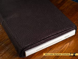 Cotton Fabric, 44/45" Wide in Twist Charcoal by Dashwood Studio