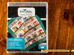 Embroidery Quilt Projects, Home Town by Lori Holt for Riley Blake Designs