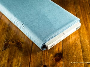 Cotton Fabric, 44" Wide in Woven Tinystripe Blue by Tilda