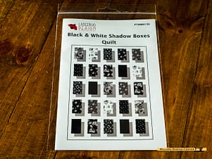 Black and White Shadow Boxes by Sara Lister