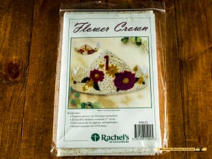 Flower Birthday Crown Pattern Kit