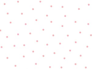 Cotton Flannel Fabric, 43"/44" Wide Kimberbell Basics in White/Pink Small Dot by Maywood Studio