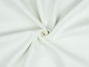Linen Washed Fabric, 54/55" Wide in White by Verhees