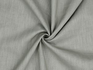 Linen Washed Fabric, 54/55" Wide in Grey by Verhees