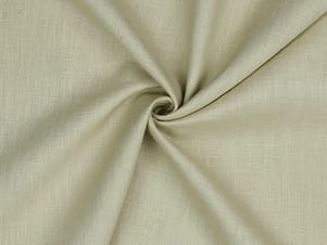 Linen Washed Fabric, 54/55" Wide in Beige by Verhees