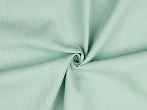 Linen Washed Fabric, 54/55" Wide in Mint by Verhees
