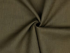 Linen Washed Fabric, 54/55" Wide in Stone by Verhees