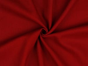 Linen Washed Fabric, 54/55" Wide in Dark Red by Verhees