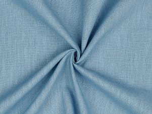 Linen Washed Fabric, 54/55" Wide in Blue Shadow by Verhees