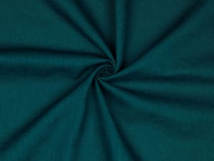 Linen Washed Fabric, 54/55" Wide in Petrol by Verhees