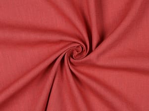 Linen Washed Fabric, 54/55" Wide in Peach by Verhees