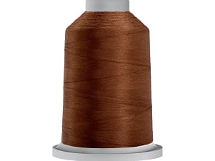 40wt Polyester Thread in 20464 Medium Brown by Glide