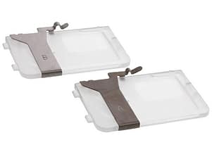 Pintuck Cord Guide, set of 2 for Rectangular Bobbin Cover Sewing Machines by Janome